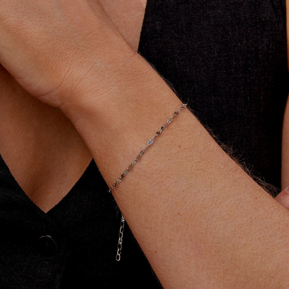 Leila Silver Chain Bracelet - Beautiful Earth Boutique