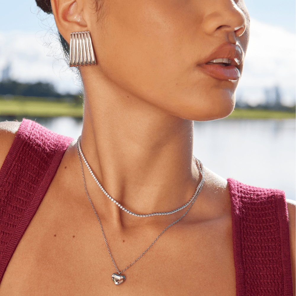 Nova Silver Earrings - Beautiful Earth Boutique