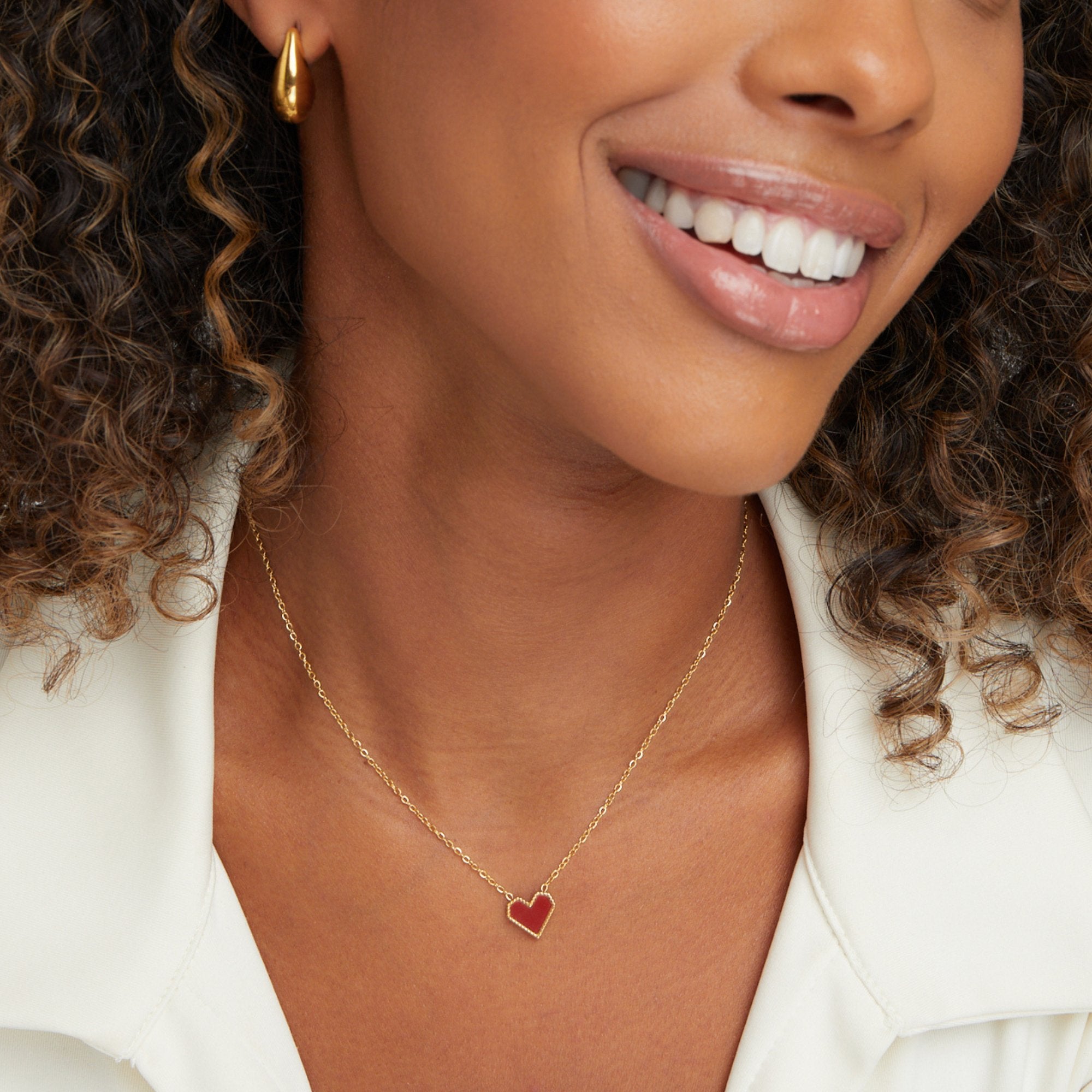 Valentina Heart Necklace - Beautiful Earth Boutique