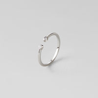 Cali Silver Crystal Ring