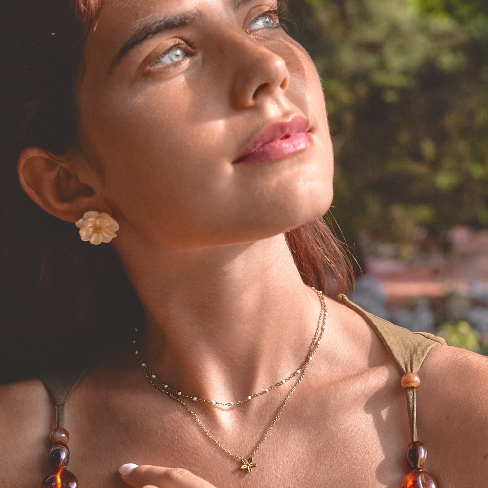 Camelia Bloom Earrings