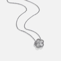 Silver Clover Necklace