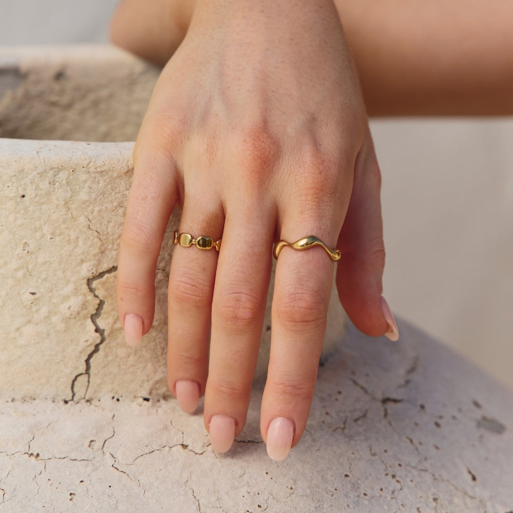 Florence Gold Band Ring