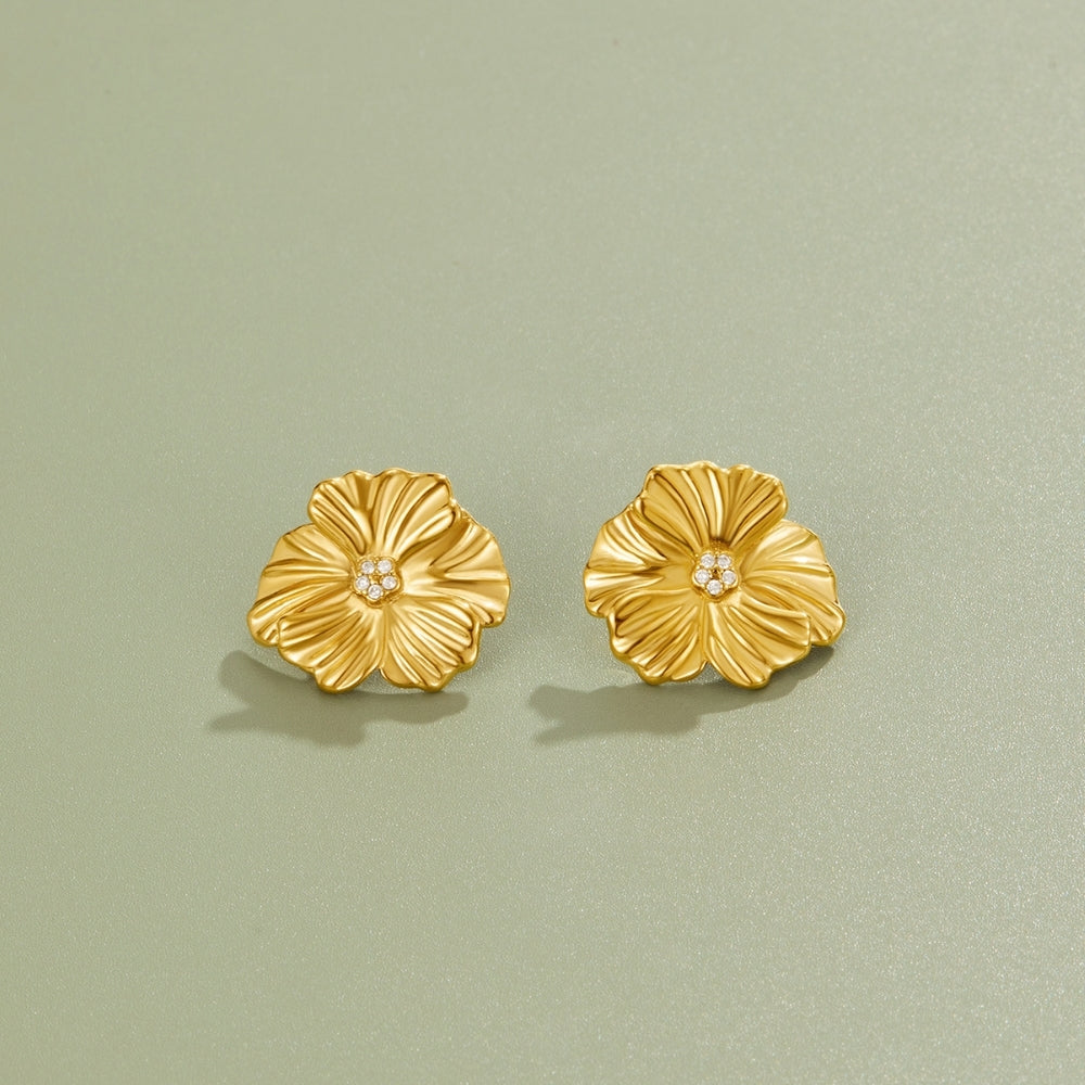 Golden Bloom Earrings