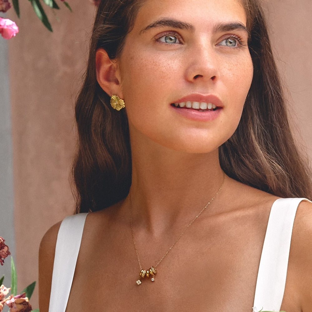 Golden Bloom Earrings