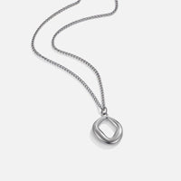 Zola Geometric Silver Necklace