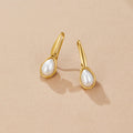 Agatha Pearl Drop Earrings - Beautiful Earth Boutique