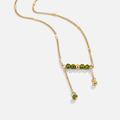 Arizona Green Bead Tassel Necklace - Beautiful Earth Boutique