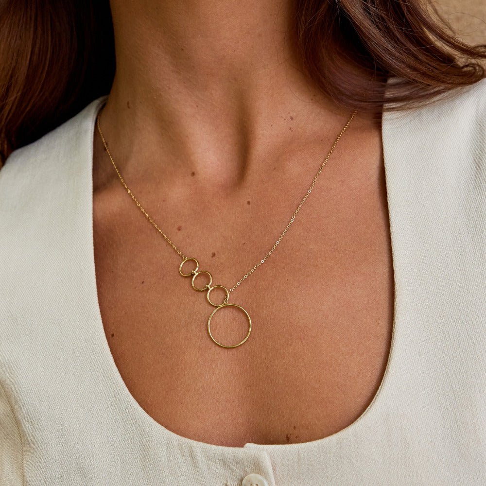Aspen Gold Long Necklace - Beautiful Earth Boutique