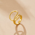 Ava Twisted Wave Ring - Beautiful Earth Boutique