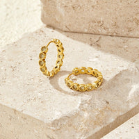 Beaded Arizona Hoop Earrings - Beautiful Earth Boutique
