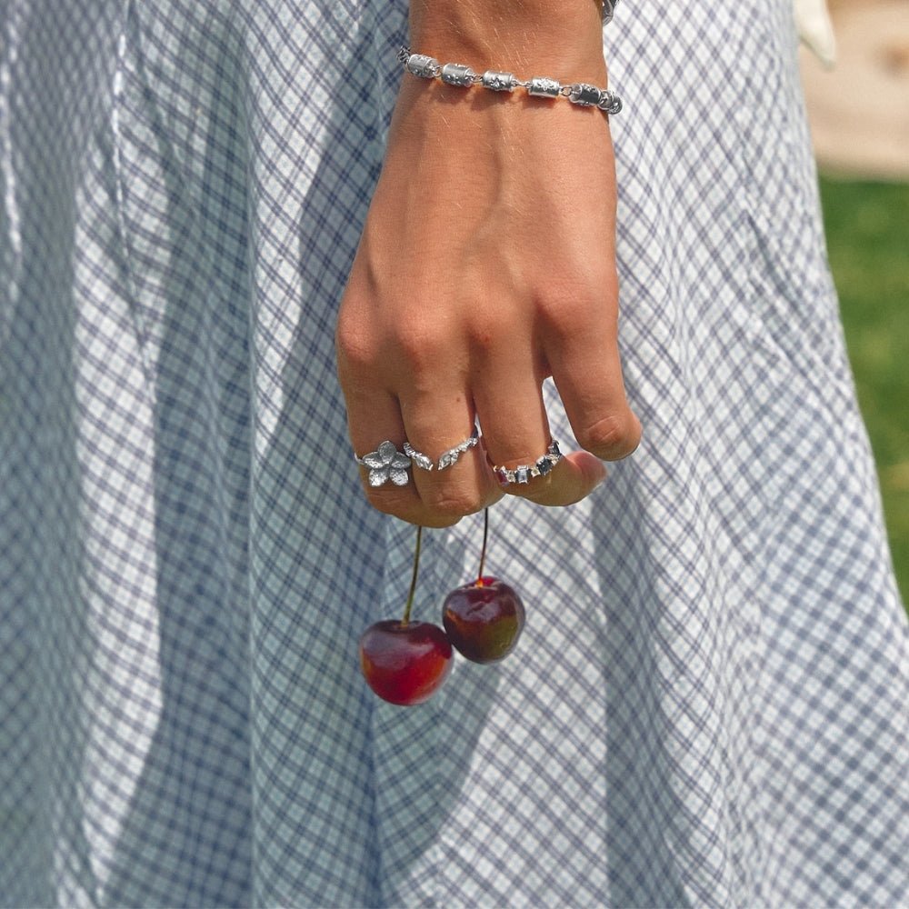 Blooming Silver Flower Ring - Beautiful Earth Boutique