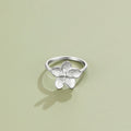 Blooming Silver Flower Ring - Beautiful Earth Boutique