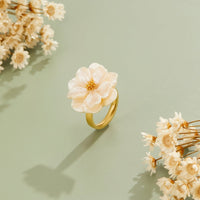 Camelia Bloom Ring - Beautiful Earth Boutique