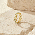 Elise Moonstone Ring - Beautiful Earth Boutique