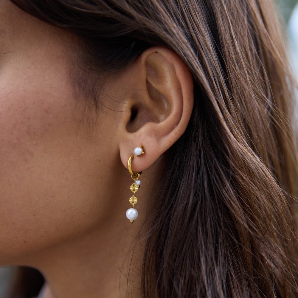 Free Sofia Pearl Stud Earrings - Beautiful Earth Boutique