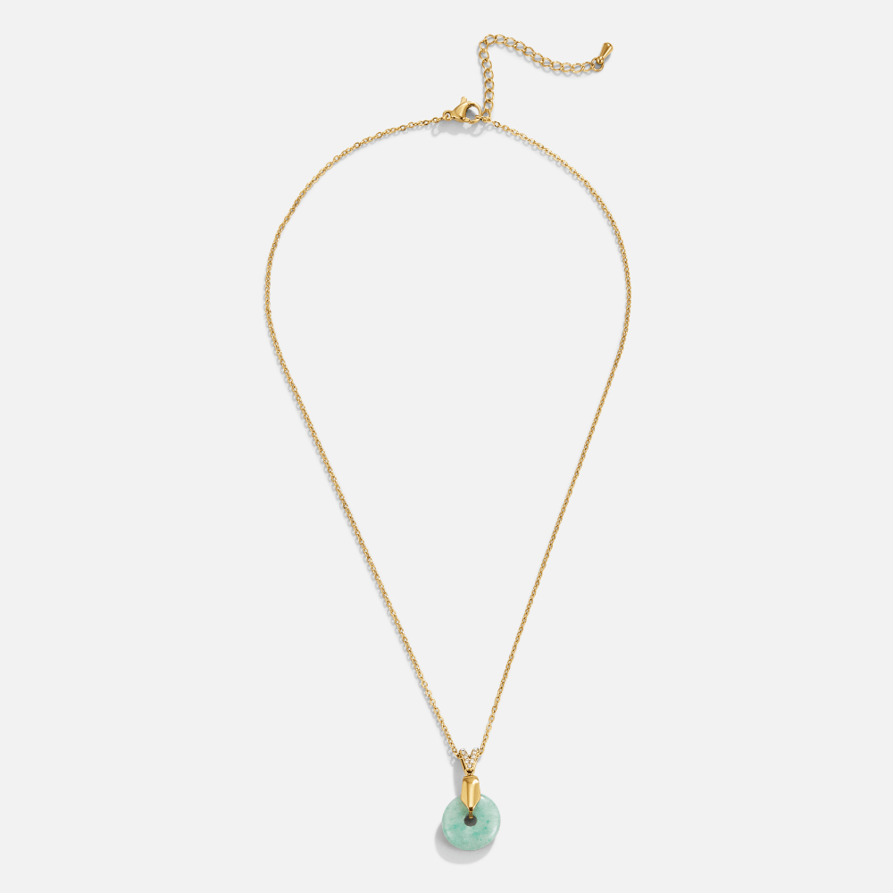 'Goodluck' Jade Pendant Necklace - Beautiful Earth Boutique