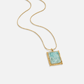 Green Amazonite Pendant Necklace - Beautiful Earth Boutique
