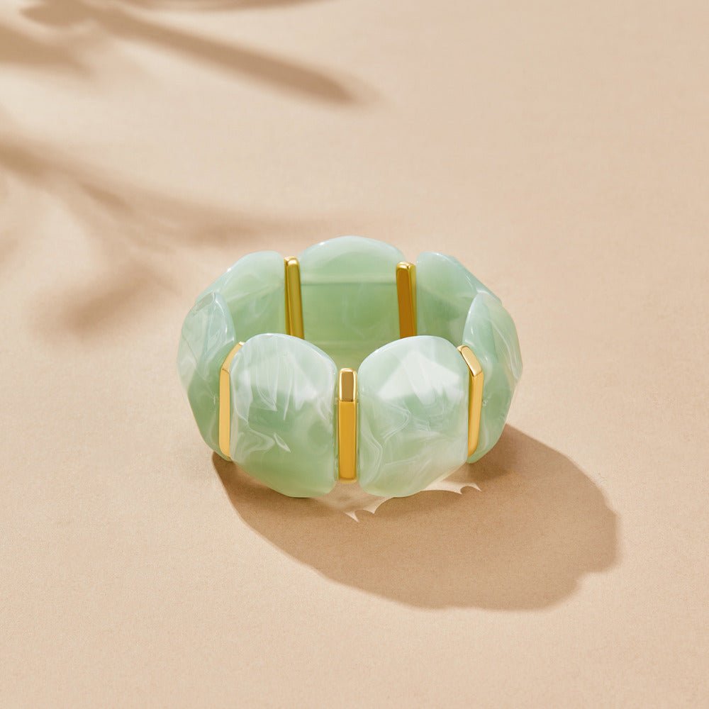 Green Aventurine Elastic Bracelet - Beautiful Earth Boutique