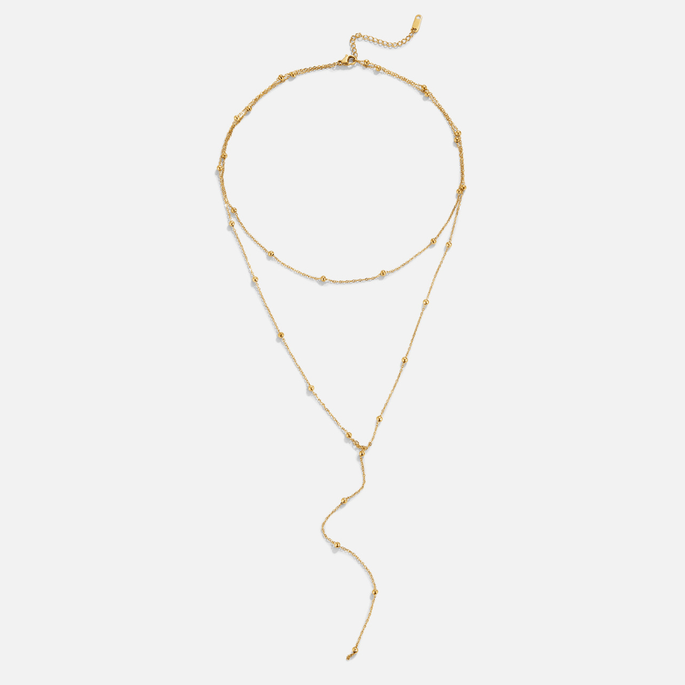 Layered Amara Tassel Necklace - Beautiful Earth Boutique