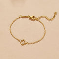 Luxe Crystal Clover Bracelet - Beautiful Earth Boutique
