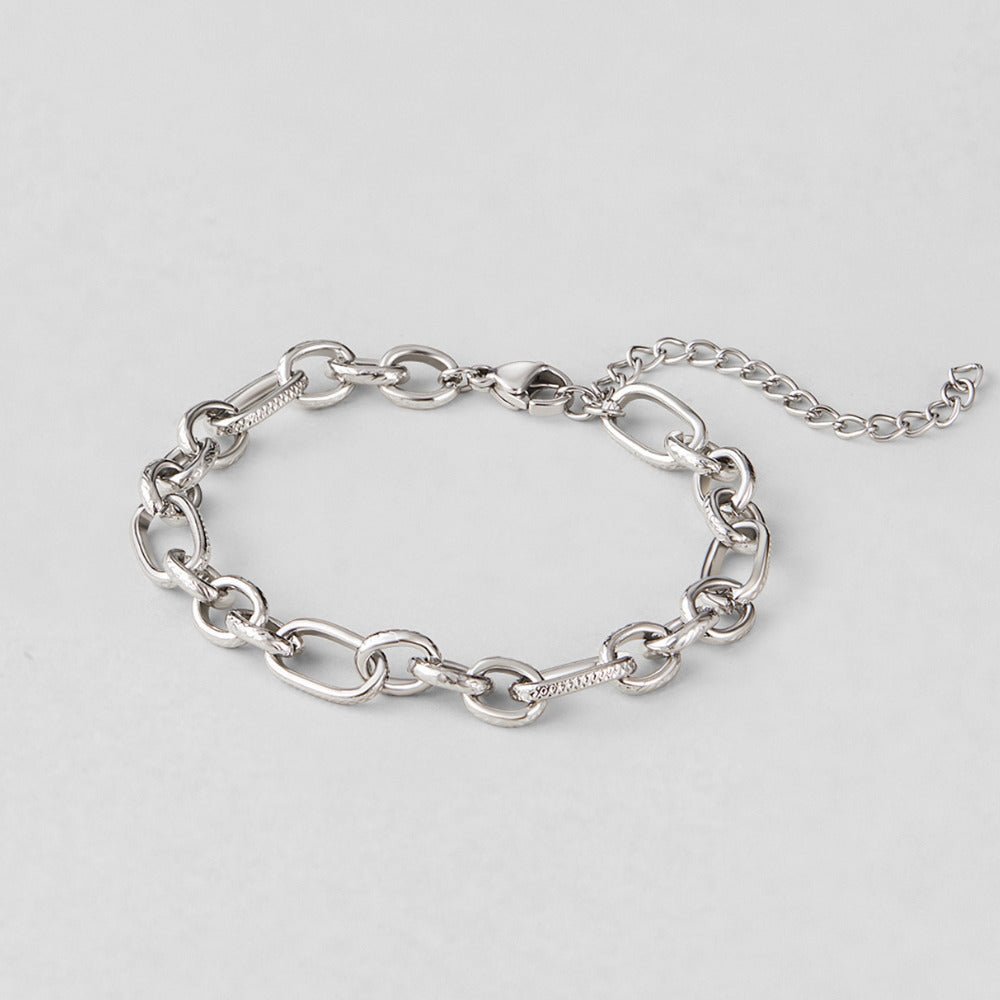 Miriam Chunky Silver Bracelet - Beautiful Earth Boutique