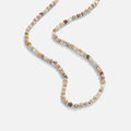 Silver Alashan Stone Bead Necklace - Beautiful Earth Boutique