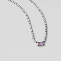 Silver Luxe Crystal Necklace - Beautiful Earth Boutique