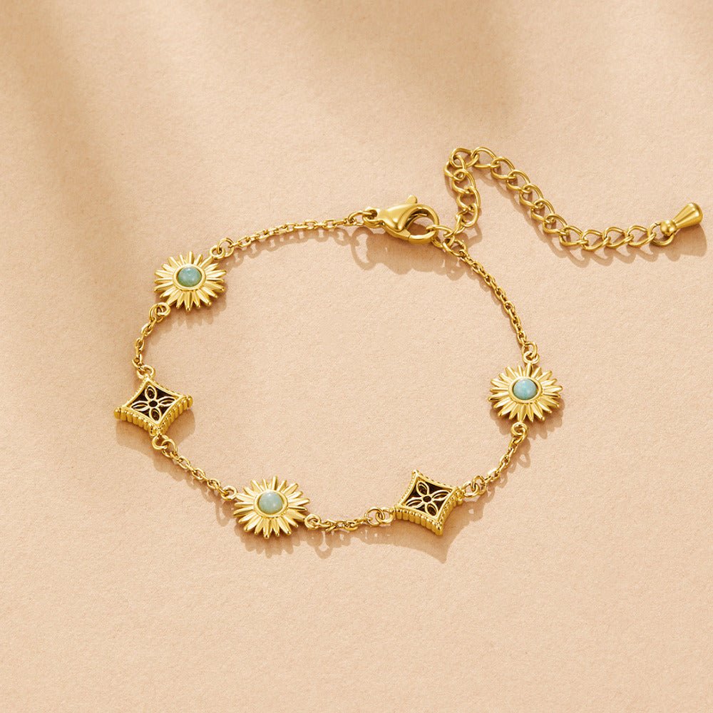 'Sunkissed' Turquoise Bracelet - Beautiful Earth Boutique