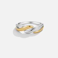 Twisted Ella Two - Toned Ring - Beautiful Earth Boutique