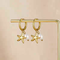 "Under The Sea" Hoop Earrings - Beautiful Earth Boutique