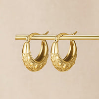 Vintage Gold Cleofe Earrings - Beautiful Earth Boutique