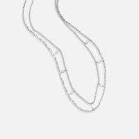 Willow Diamond Drop Layered Necklace - Beautiful Earth Boutique