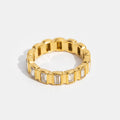 Gigi Square Crystal Ring - Beautiful Earth Boutique