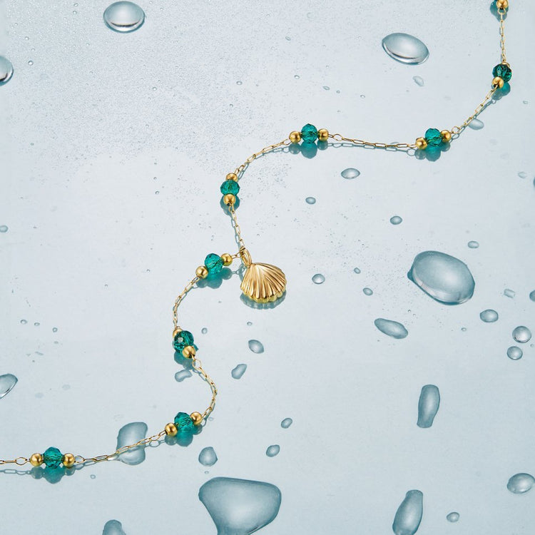 Ocean Lover Shell & Bead Necklace Set - Beautiful Earth Boutique